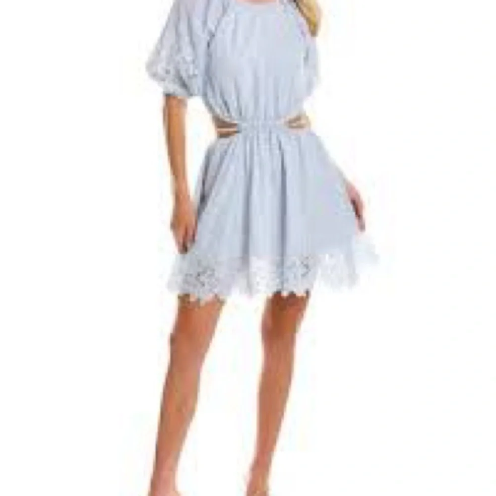 Jonathan Simkhai Anaise Mini Dress in Breeze Size 10